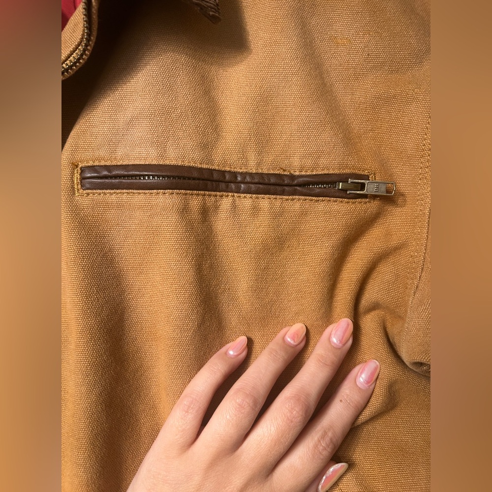 NWT Dairy Boy Tan Women's Barn Jacket - Picture 7 of 11